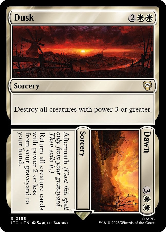 Image for Dusk // Dawn (166) (The Lord of the Rings: Tales of Middle-earth) - Magic: The Gathering