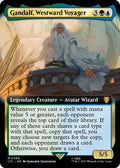 Image for Gandalf, Westward Voyager (Extended Art) (89) (The Lord of the Rings: Tales of Middle-earth) - Magic: The Gathering