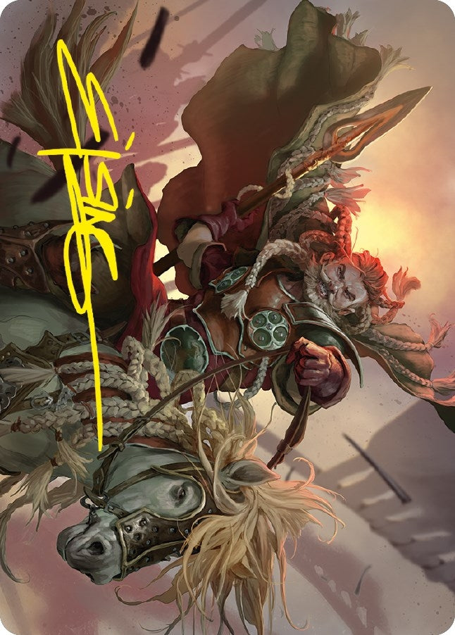 Image for Eomer of the Riddermark Art Card (Gold-Stamped Signature) (9) (Universes Beyond: The Lord of the Rings: Tales of Middle-earth) - Magic: The Gathering