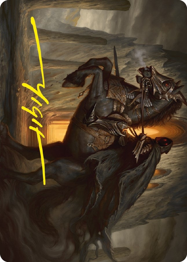 Image for Nazgul Art Card (Gold-Stamped Signature) (53) (Universes Beyond: The Lord of the Rings: Tales of Middle-earth) - Magic: The Gathering