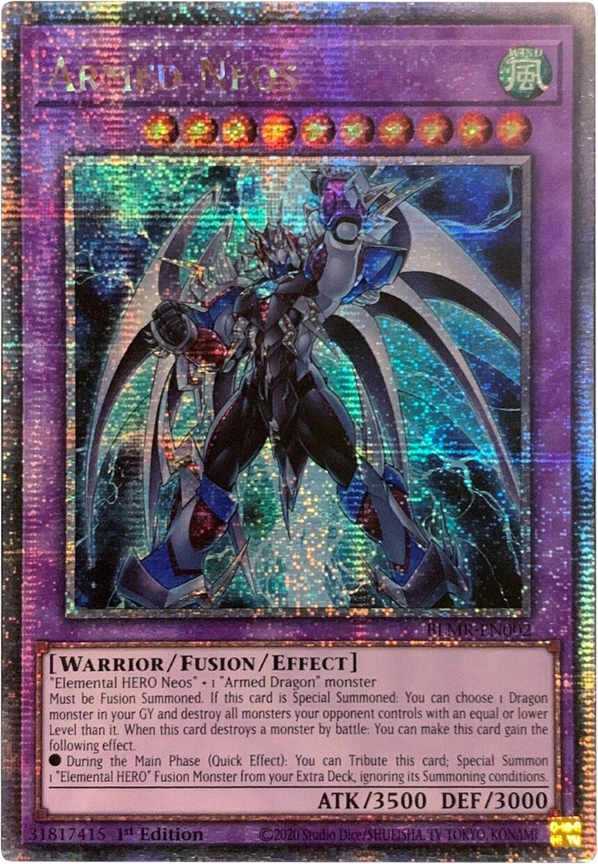 Armed Neos (Quarter Century Secret Rare) (BLMR-EN002) (BLMR)