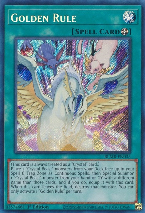 Image for Golden Rule (BLMR-EN035) (BLMR) - YuGiOh