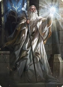Image for Gandalf the White Art Card (3) (Universes Beyond: The Lord of the Rings: Tales of Middle-earth) - Magic: The Gathering