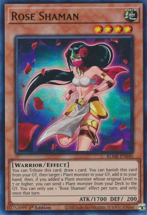 Image for Rose Shaman (BLMR-EN040) (BLMR) - YuGiOh