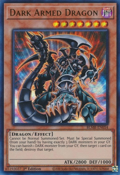 Image for Dark Armed Dragon (BLMR-EN054) (BLMR) - YuGiOh