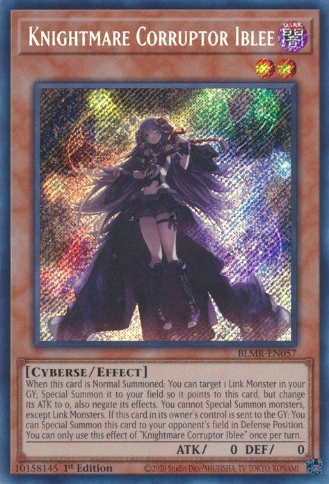 Image for Knightmare Corruptor Iblee (BLMR-EN057) (BLMR) - YuGiOh