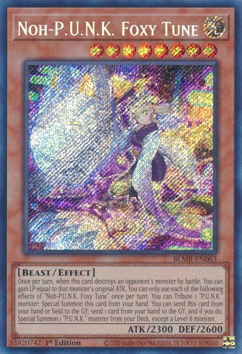 Image for Noh-P.U.N.K. Foxy Tune (BLMR-EN063) (BLMR) - YuGiOh