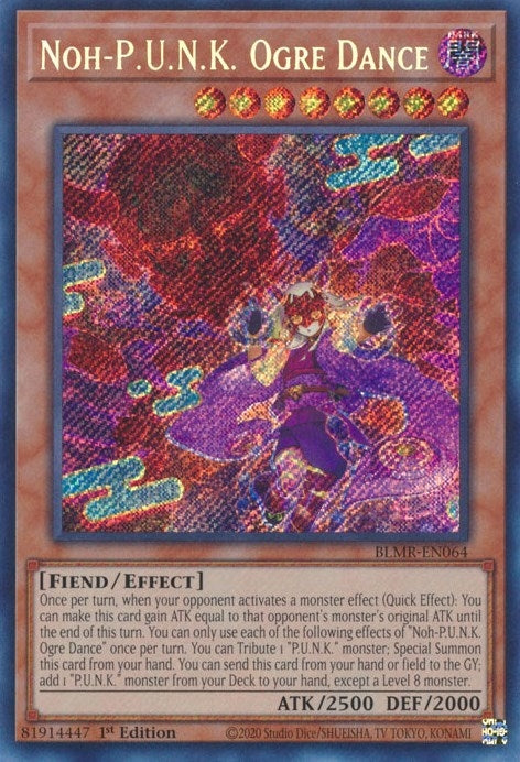 Image for Noh-P.U.N.K. Ogre Dance (BLMR-EN064) (BLMR) - YuGiOh