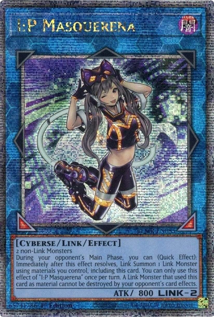Image for I:P Masquerena (Quarter Century Secret Rare) (BLMR-EN085) (BLMR) - YuGiOh