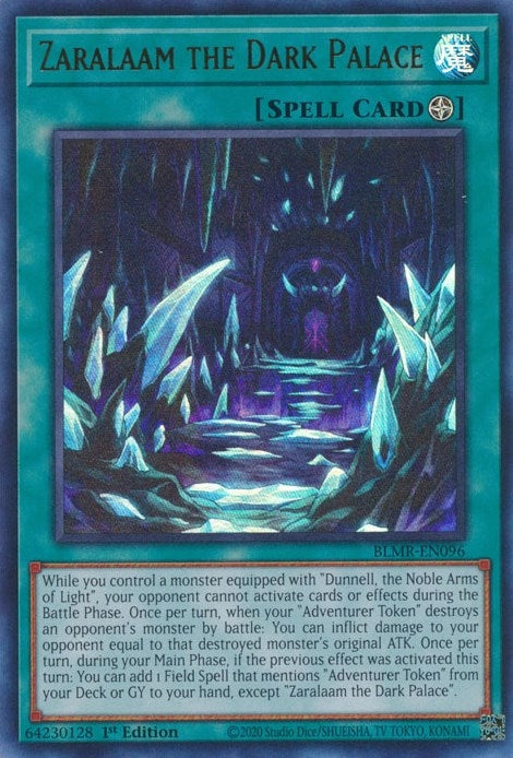 Image for Zaralaam the Dark Palace (BLMR-EN096) (BLMR) - YuGiOh