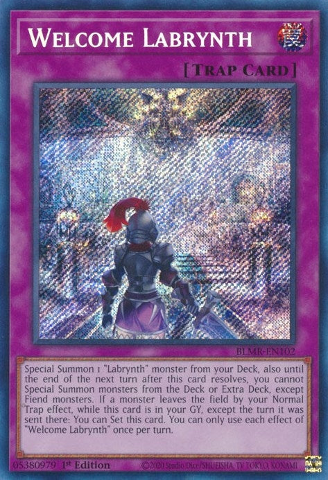 Image for Welcome Labrynth (BLMR-EN102) (BLMR) - YuGiOh