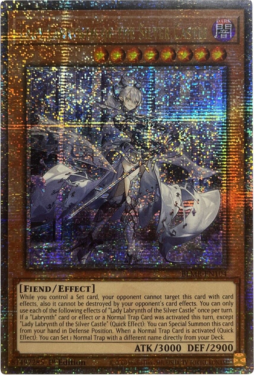 Image for Lady Labrynth of the Silver Castle (Quarter Century Secret Rare) (BLMR-EN104) (BLMR) - YuGiOh