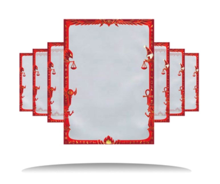 Image for Imperium Duelist Border Sleeves: Stone Tablet 4 Holiday Special (60-Pack) - Card Sleeves