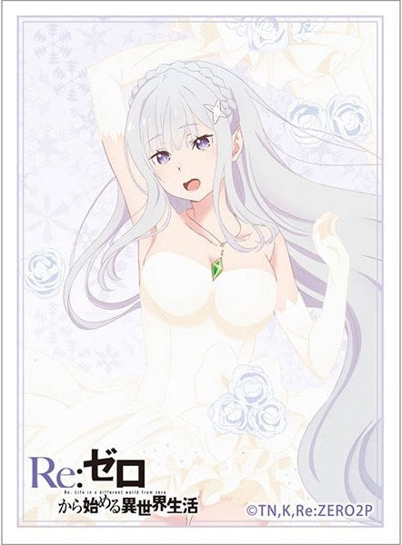 Image for Re:ZERO -Starting Life in Another World- Sleeves - Emilia/Wedding (65-pack) - Card Sleeves