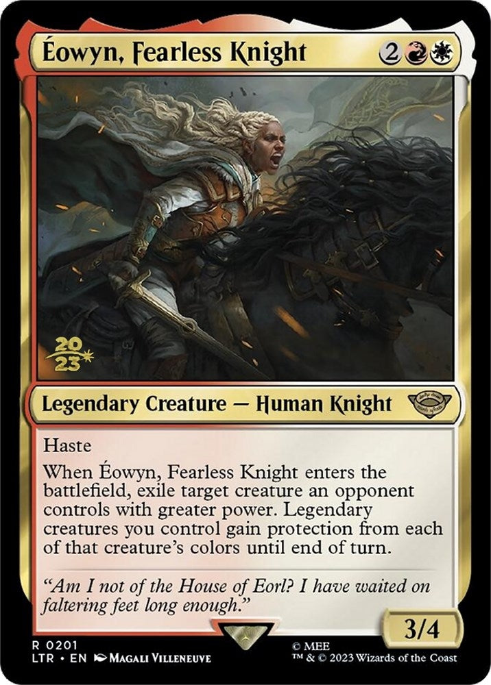 Image for Eowyn, Fearless Knight (201) (Prerelease Cards) - Magic: The Gathering