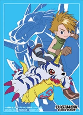 Image for Digimon Card Game Official Sleeves - Digimon Matt Ishida & Gabumon Card Sleeves 2023 (60-Pack) - Card Sleeves
