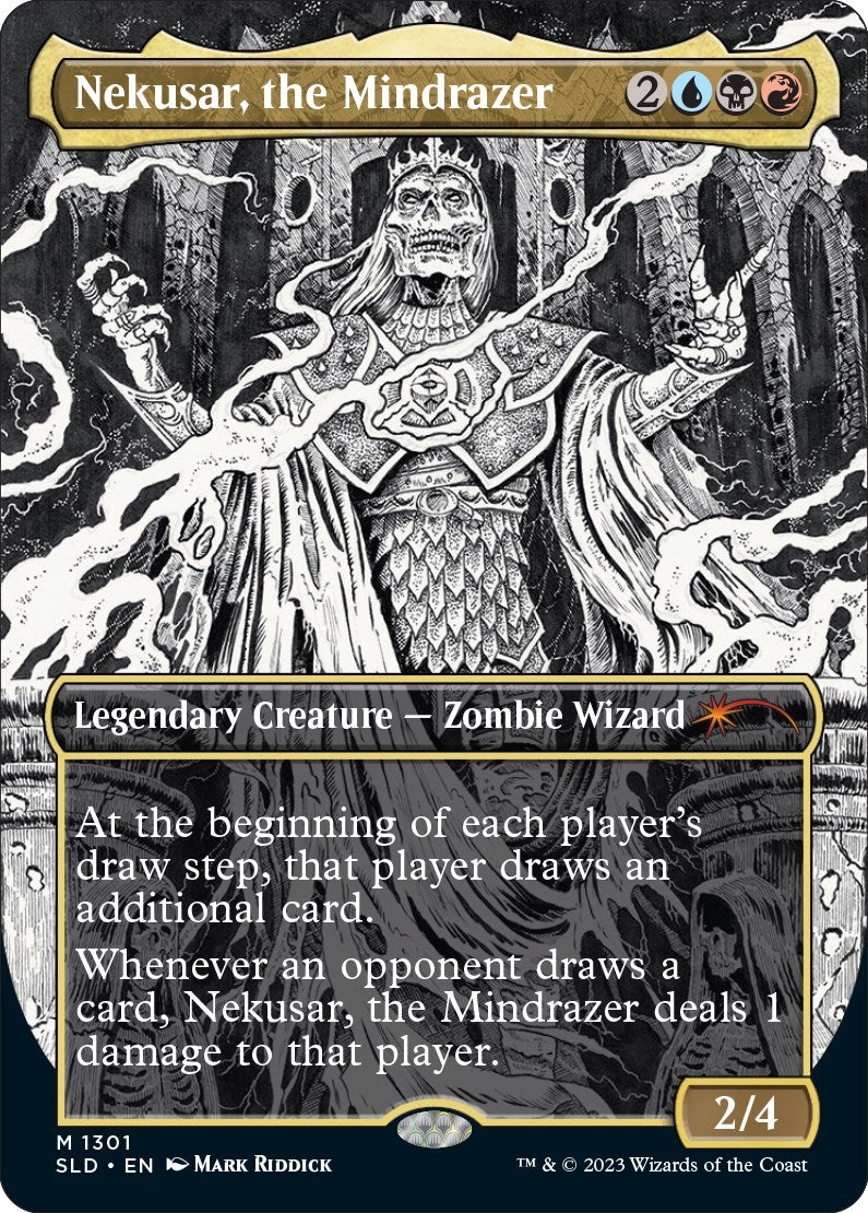 Image for Nekusar, the Mindrazer (1301) (Secret Lair Drop Series) - Magic: The Gathering