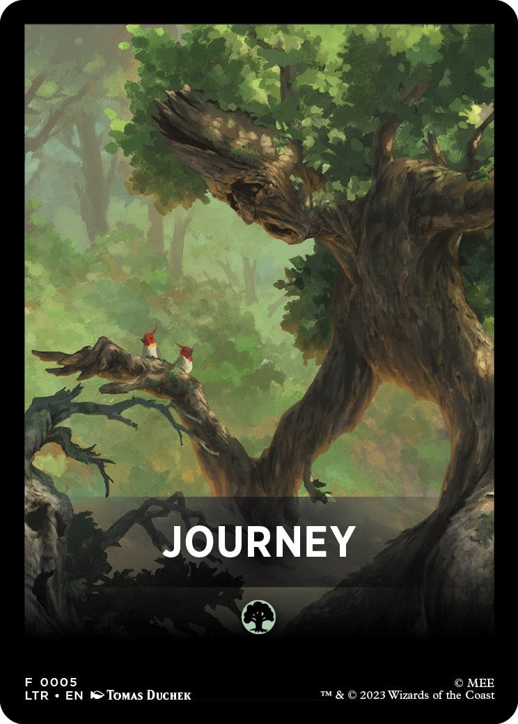 Image for Journey Theme Card (5) (Universes Beyond: The Lord of the Rings: Tales of Middle-earth) - Magic: The Gathering
