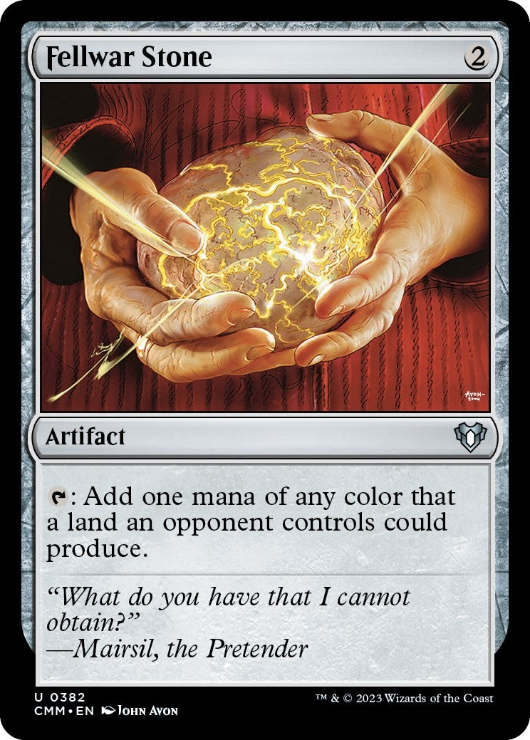 Image for Fellwar Stone (382) (Commander Masters) - Magic: The Gathering
