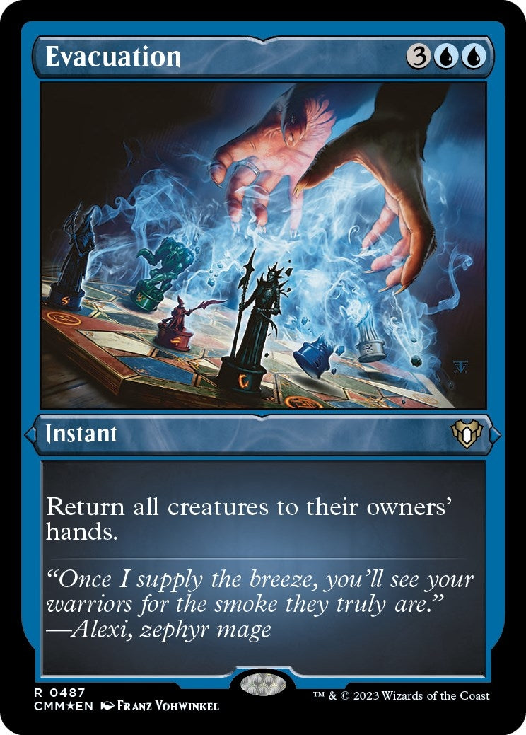 Image for Evacuation (Foil Etched) (487) (Commander Masters) - Magic: The Gathering