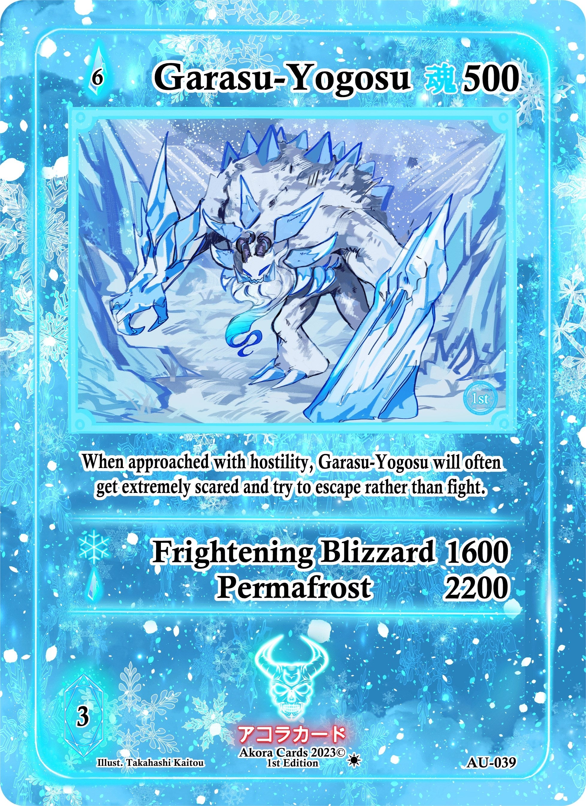 Image for Garasu-Yogosu (AU-039) (Afelium Unleashed [1st Edition]) - Akora TCG