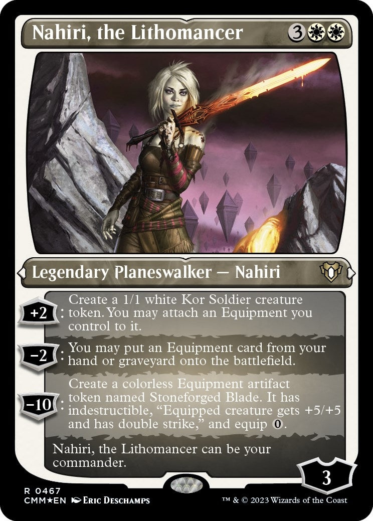Image for Nahiri, the Lithomancer (Foil Etched) (467) (Commander Masters) - Magic: The Gathering