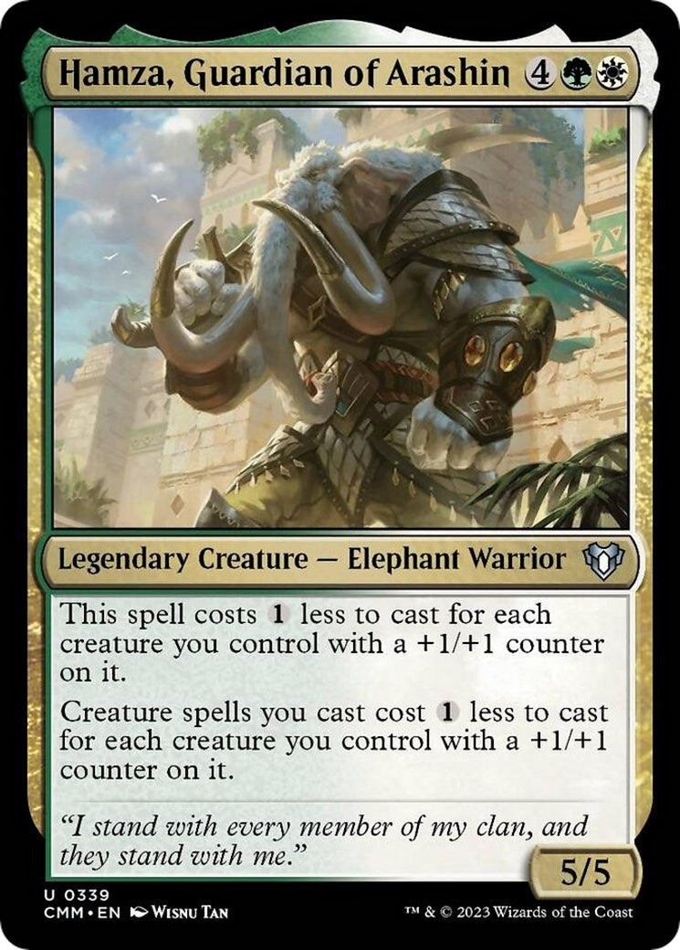 Image for Hamza, Guardian of Arashin (339) (Commander Masters) - Magic: The Gathering