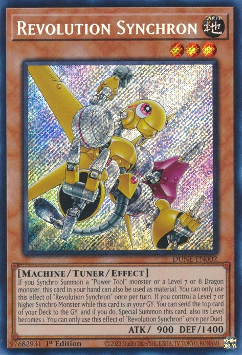 Image for Revolution Synchron (DUNE-EN002) (DUNE) - YuGiOh