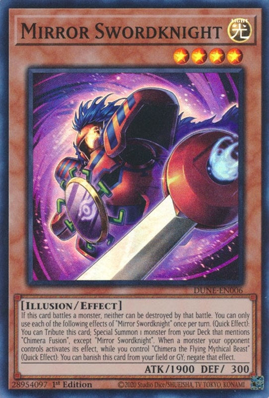 Image for Mirror Swordknight (DUNE-EN006) (DUNE) - YuGiOh