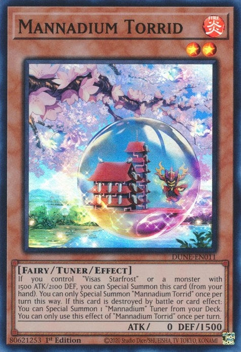 Image for Mannadium Torrid (DUNE-EN011) (DUNE) - YuGiOh