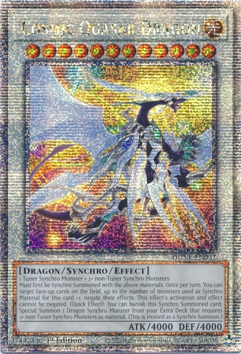 Image for Cosmic Quasar Dragon (Quarter Century Secret Rare) (DUNE-EN037) (DUNE) - YuGiOh