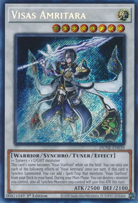 Image for Visas Amritara (DUNE-EN039) (DUNE) - YuGiOh