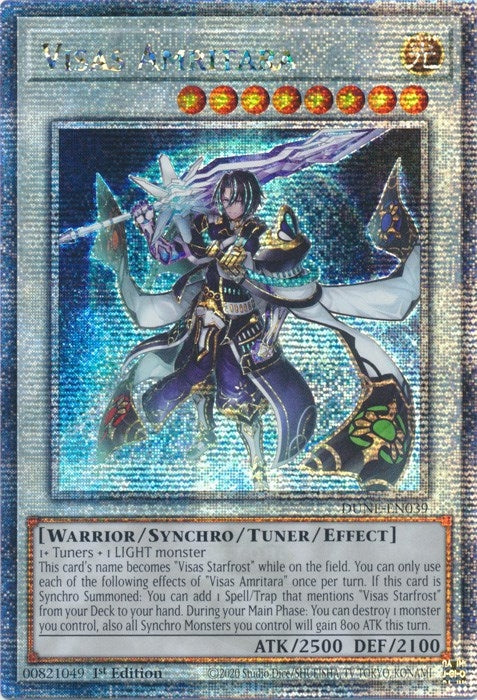 Image for Visas Amritara (Quarter Century Secret Rare) (DUNE-EN039) (DUNE) - YuGiOh