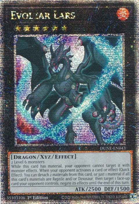 Image for Evolzar Lars (Quarter Century Secret Rare) (DUNE-EN043) (DUNE) - YuGiOh