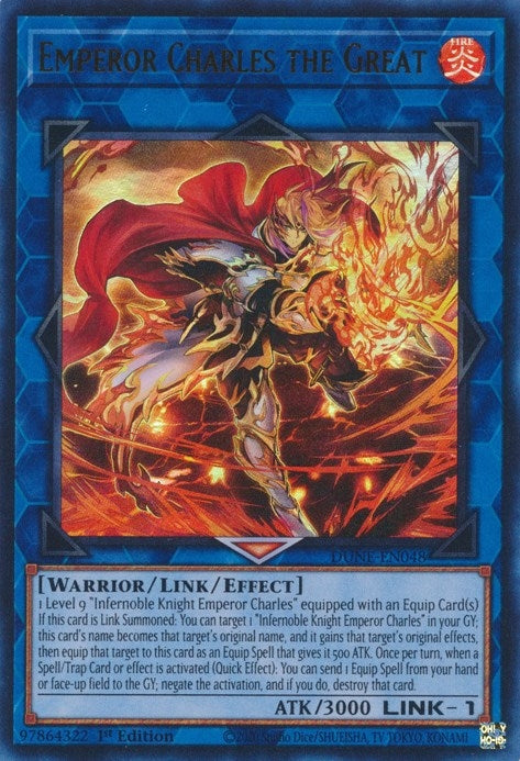 Image for Emperor Charles the Great (DUNE-EN048) (DUNE) - YuGiOh