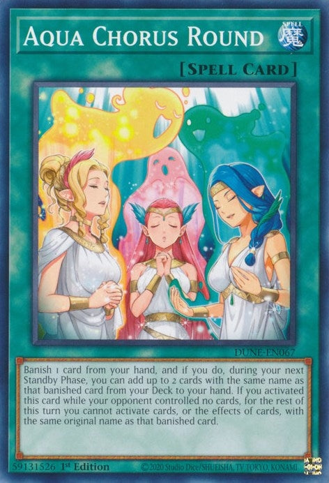 Image for Aqua Chorus Round (DUNE-EN067) (DUNE) - YuGiOh