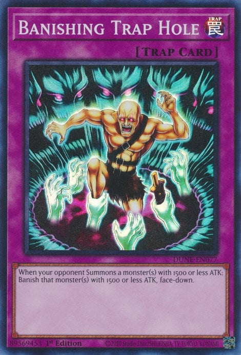 Image for Banishing Trap Hole (DUNE-EN077) (DUNE) - YuGiOh