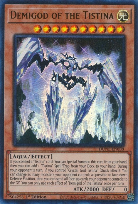 Image for Demigod of the Tistina (DUNE-EN088) (DUNE) - YuGiOh