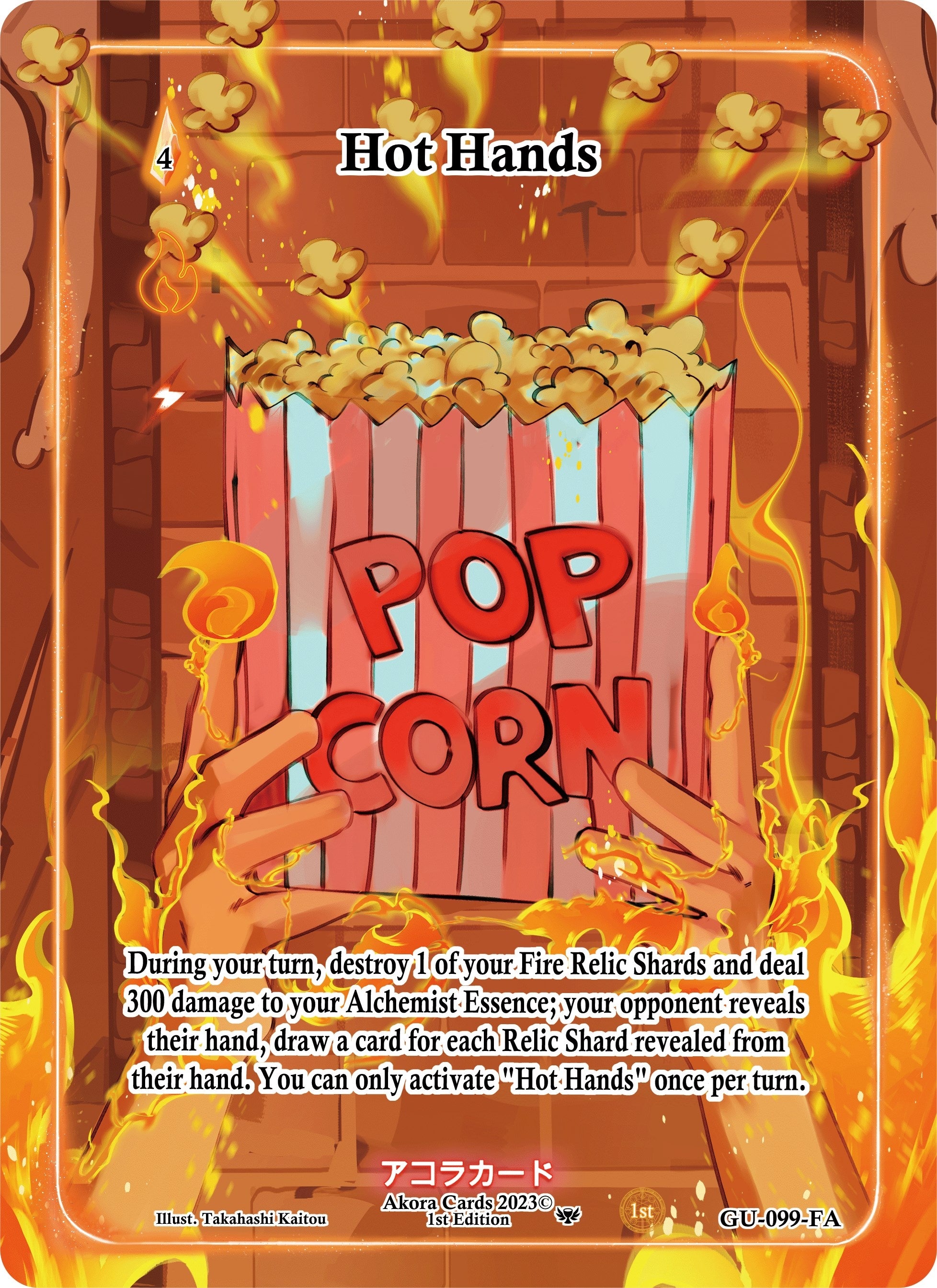 Image for Hot Hands (Full Art) (GU-099-FA) (Grordhelm Uprising [1st Edition]) - Akora TCG