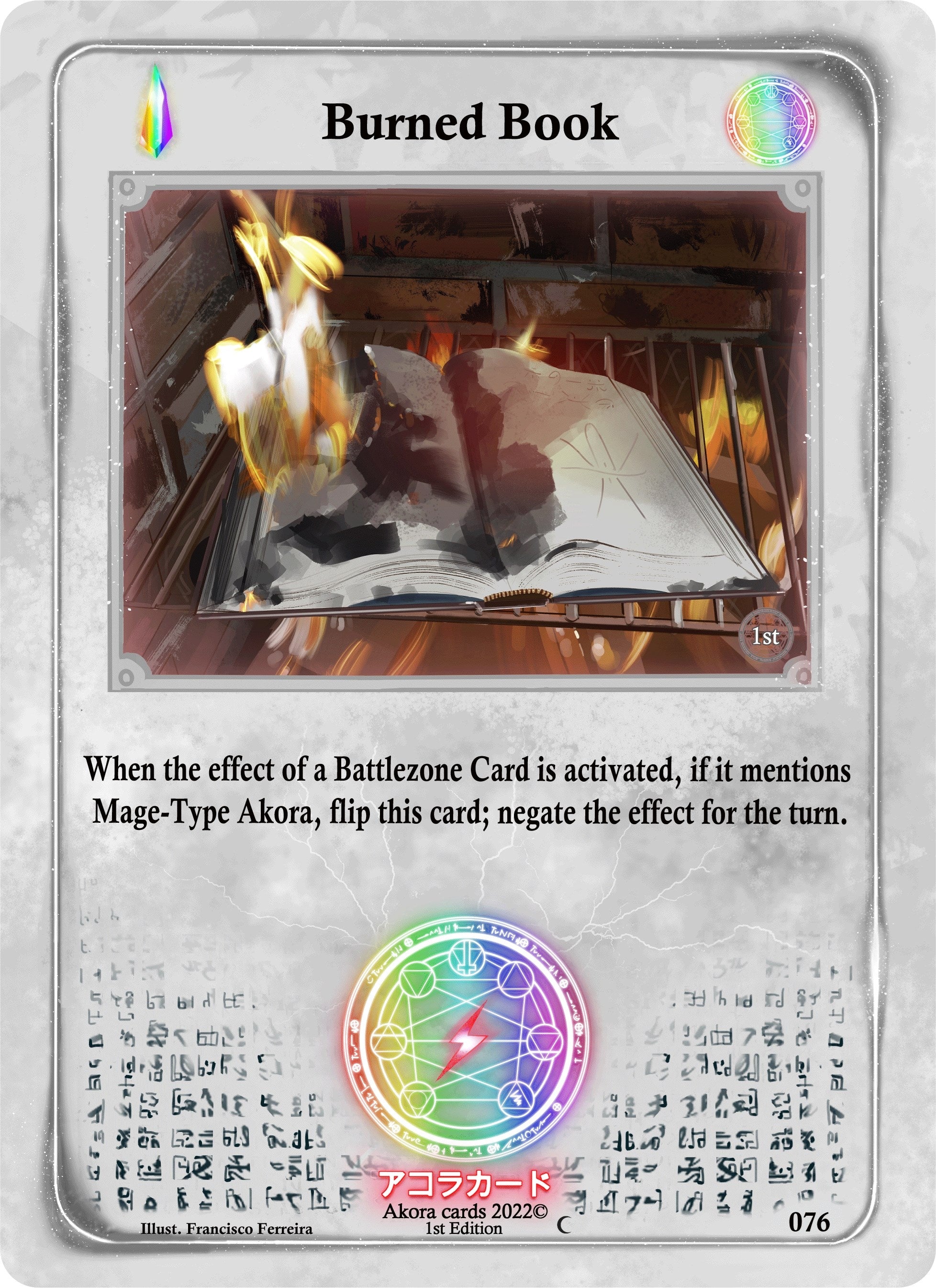 Burned Book (076) (Spellbound Wings [1st Edition])