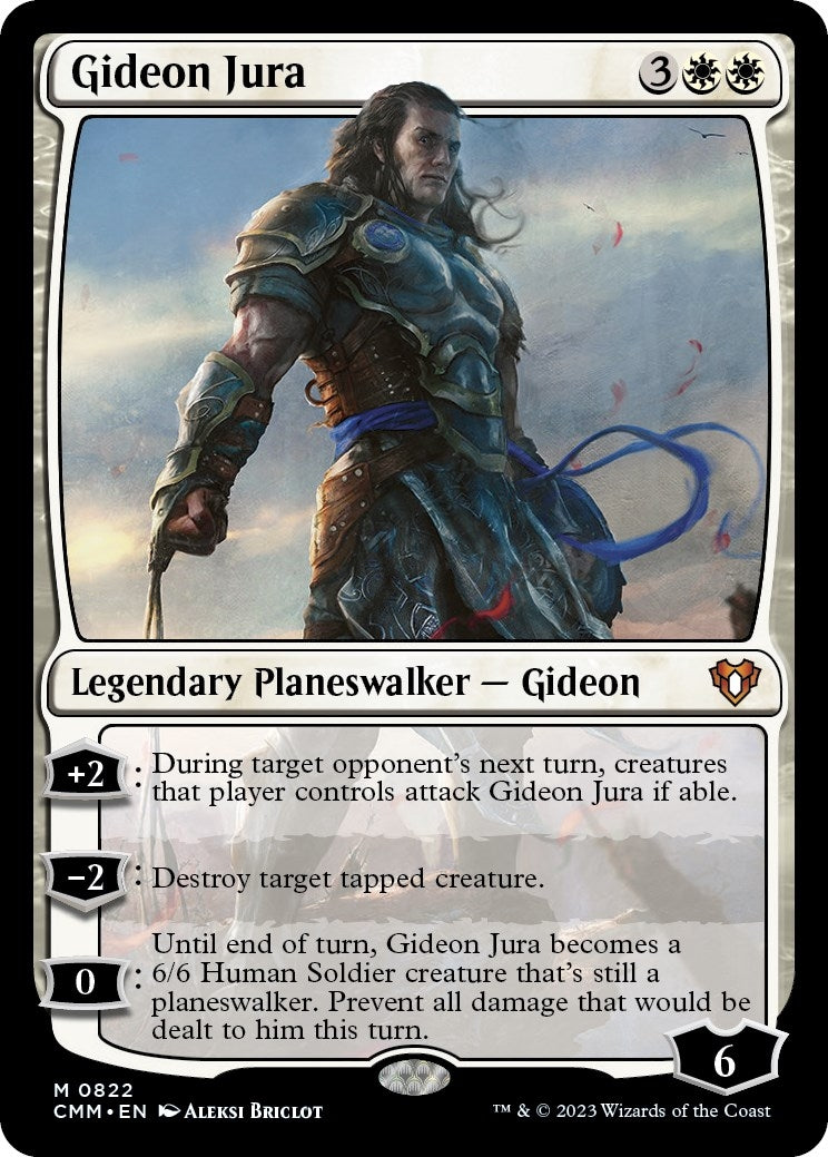 Image for Gideon Jura (822) (Commander Masters) - Magic: The Gathering