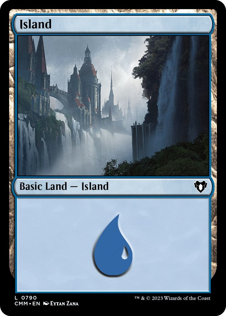 Image for Island (0790) (790) (Commander Masters) - Magic: The Gathering