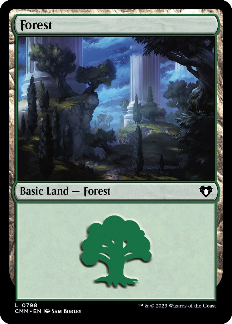 Image for Forest (0798) (798) (Commander Masters) - Magic: The Gathering