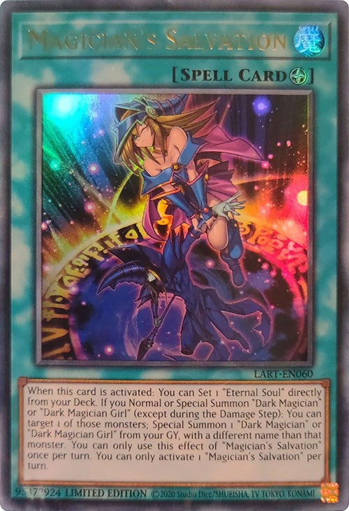 Image for Magician's Salvation (LART-EN060) (LART) - YuGiOh