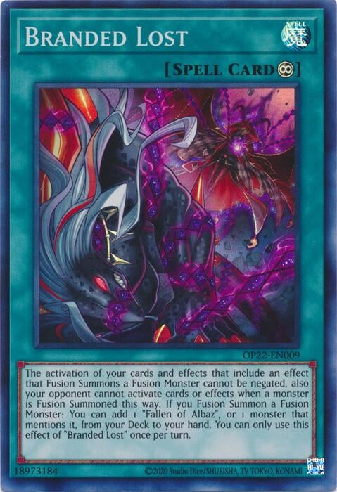 Image for Branded Lost (OP22-EN009) (OP22) - YuGiOh