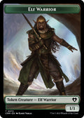Image for Elf Warrior // Cleric Double-Sided Token (72 // 62) (Commander Masters) - Magic: The Gathering