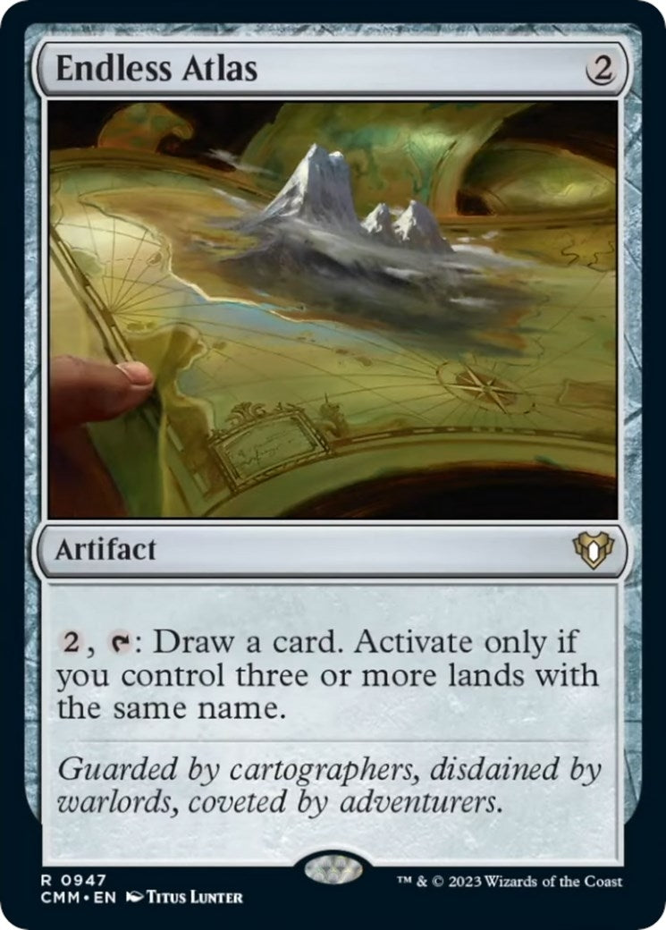 Image for Endless Atlas (947) (Commander Masters) - Magic: The Gathering