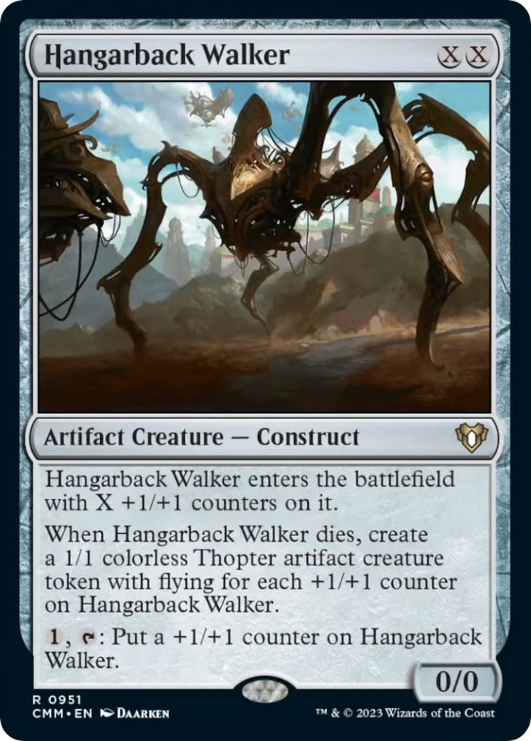 Image for Hangarback Walker (951) (Commander Masters) - Magic: The Gathering
