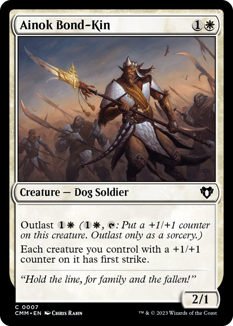 Image for Ainok Bond-Kin (7) (Commander Masters) - Magic: The Gathering