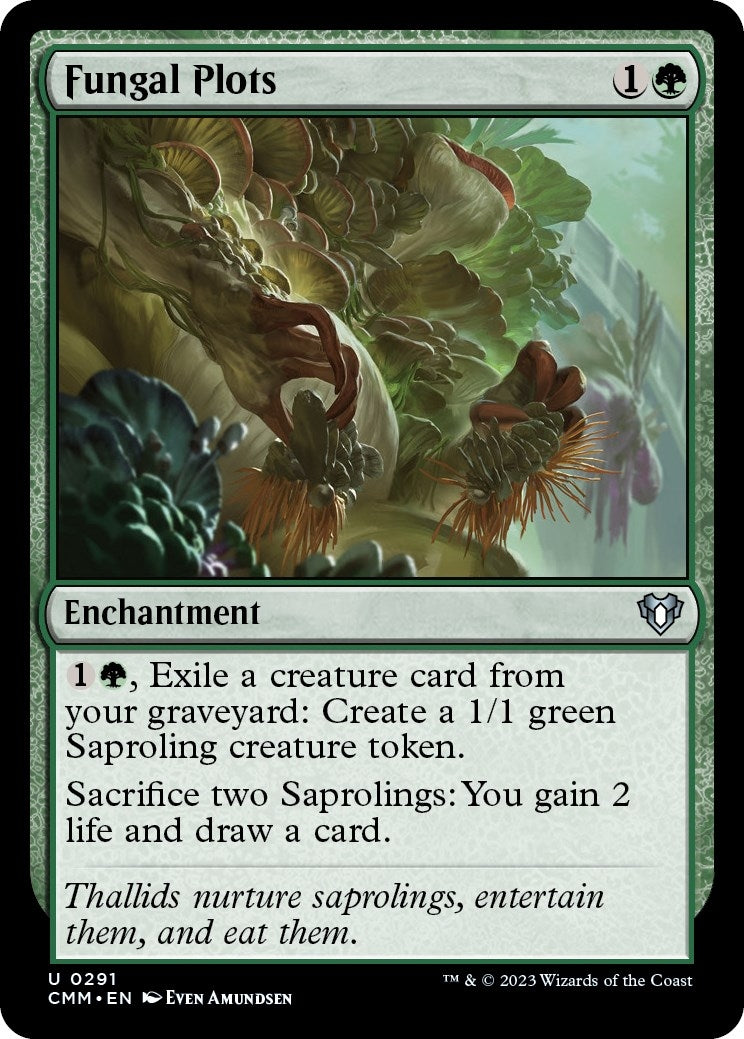 Image for Fungal Plots (291) (Commander Masters) - Magic: The Gathering